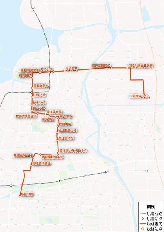 乐龄友好线线路图